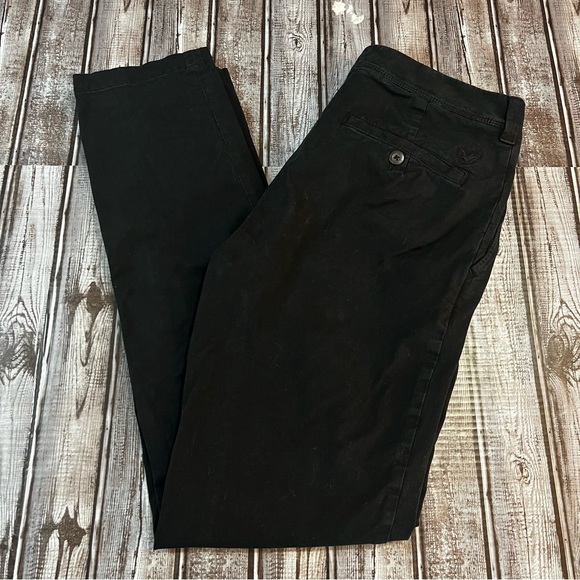 American Eagle Outfitters Other - American Eagle Black Slim 360 Stretch Tapered/Straight Leg Dress Pants 30x32